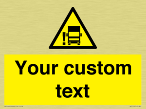 Custom warning blindspot